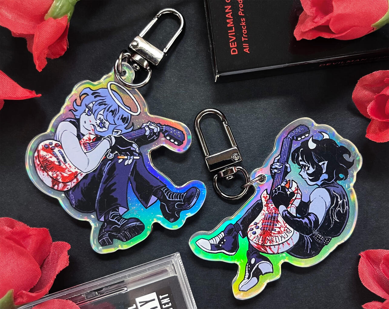 Acrylic charm set